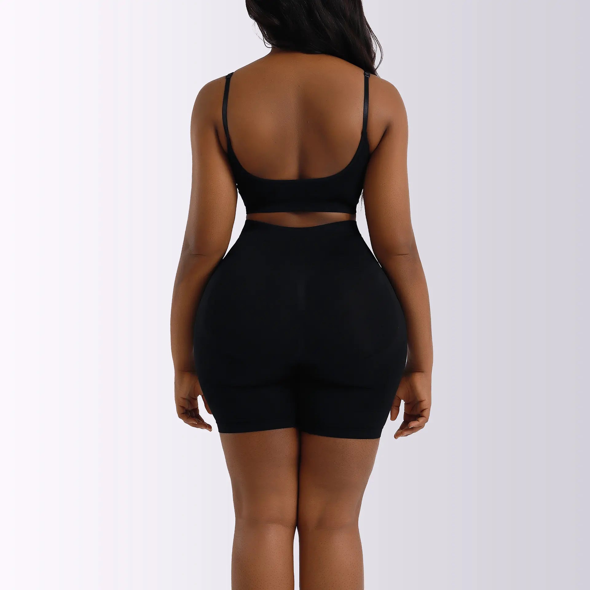 Shapewear Bodysuit High-Waist Tummy Control Shorts